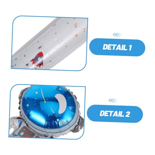 Kisangel 20 Stück Astronautenballon Folienballons Ballon Ornament Astronautenförmiger Ballon Dekorativer Niedlicher Astronauten Cartoon Astronauten Kisangel 20 Stück Astronautenballon Folienballons Ballon Ornament Astronautenförmiger Ballon Dekorativer Niedlicher Astronauten Cartoon Astronauten von Kisangel