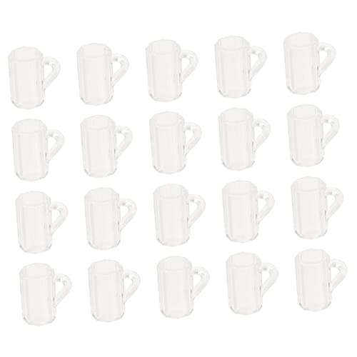 Kisangel 20 Stück Bierkrüge für Puppenhaus Adorable Mini Beer Mugs Dekorative Modelle für DIY Mini Häuser und Fotorequisiten Miniaturlandschaften und Heimdekoration Kisangel 20 Stück Bierkrüge für Puppenhaus Adorable Mini Beer Mugs Dekorative Modelle für DIY Mini Häuser und Fotorequisiten Miniaturlandschaften und Heimdekoration von Kisangel