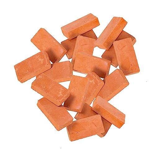 Kisangel 20 Stück Gebäudemodellsteine Ziegel Simulationsbaustein Fälschung klein winzig miniatursteine selber Machen Microlandscape Dekoration Miniatur DIY Stein Ton rot Kisangel 20 Stück Gebäudemodellsteine Ziegel Simulationsbaustein Fälschung klein winzig miniatursteine selber Machen Microlandscape Dekoration Miniatur DIY Stein Ton rot von Kisangel