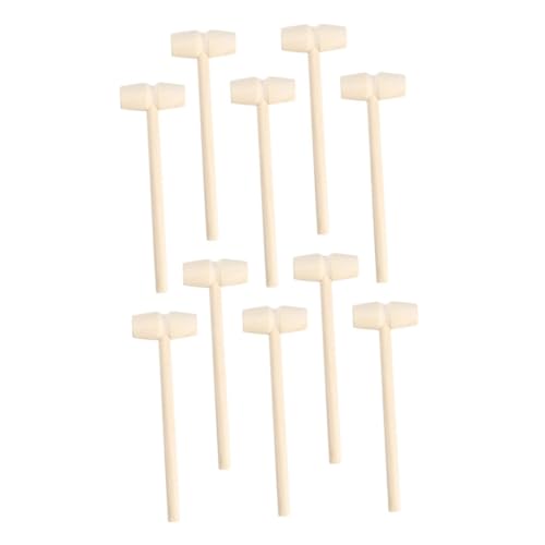 Kisangel 20 Stück Hölzerner Hammer Lernspielzeug Für Kleinkindspielzeug Bildungsspielzeug Für Mini Spielzeughammer Mädchen Schlägel Hämmer Bambus Kisangel 20 Stück Hölzerner Hammer Lernspielzeug Für Kleinkindspielzeug Bildungsspielzeug Für Mini Spielzeughammer Mädchen Schlägel Hämmer Bambus von Kisangel