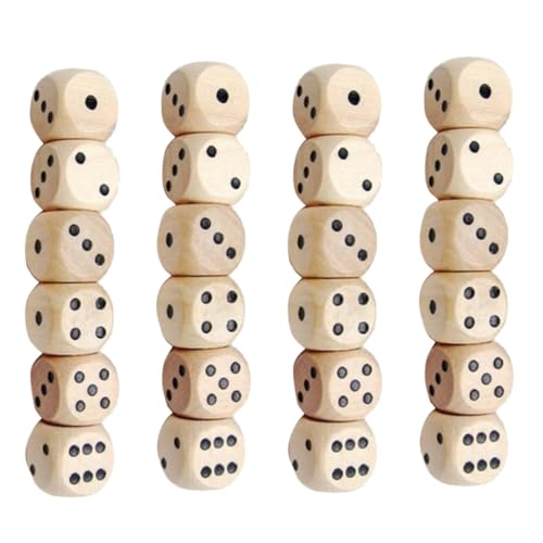 Kisangel 20 Stück Holzwürfel Partywürfel Würfelspiel Würfeln Spiele Quadratische Würfel Zahlenspiel Würfel Tischspielwürfel Zahlenwürfel Partyzubehör Zubehör Für Brettspiele Bambus Kisangel 20 Stück Holzwürfel Partywürfel Würfelspiel Würfeln Spiele Quadratische Würfel Zahlenspiel Würfel Tischspielwürfel Zahlenwürfel Partyzubehör Zubehör Für Brettspiele Bambus von Kisangel