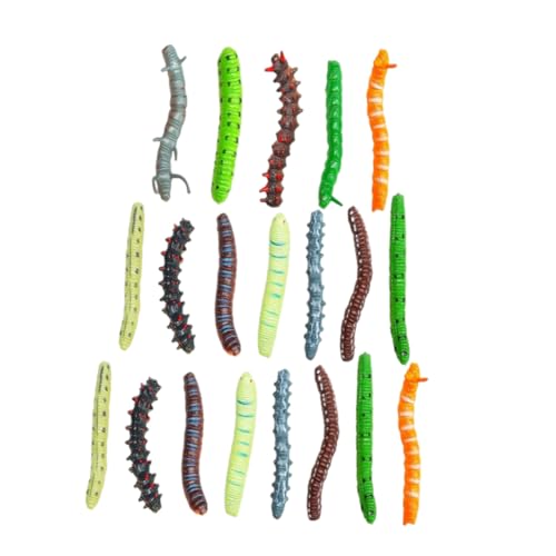 Kisangel 20 Stück Insektenmodell für kinderspielzeug Halloween Simulation Raupenspielzeug realistisches Raupenspielzeug Käferspielzeug gefälschte Insekten Plastik Kisangel 20 Stück Insektenmodell für kinderspielzeug Halloween Simulation Raupenspielzeug realistisches Raupenspielzeug Käferspielzeug gefälschte Insekten Plastik von Kisangel