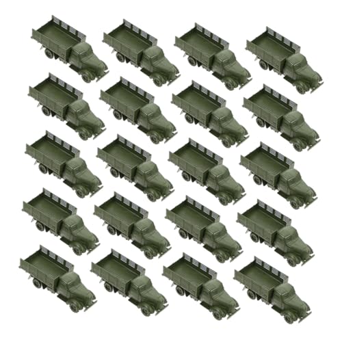 Kisangel 20 Stück LKW-Modell LKW - Kinderauto Fahrzeugspielzeug Aus Kunststoff Für Baufahrzeuge Sandtischmodell Simulation Auto Pp Olive Green Kisangel 20 Stück LKW-Modell LKW - Kinderauto Fahrzeugspielzeug Aus Kunststoff Für Baufahrzeuge Sandtischmodell Simulation Auto Pp Olive Green von Kisangel