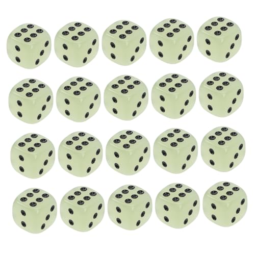 Kisangel Leuchtende Kleiner Würfel 20 Stück Kreatives Leuchtspielzeug für Kinder Dekompressionsspielzeug 14mm Würfel für Partys und Ktv Sicheres Unterhaltungszubehör Kisangel Leuchtende Kleiner Würfel 20 Stück Kreatives Leuchtspielzeug für Kinder Dekompressionsspielzeug 14mm Würfel für Partys und Ktv Sicheres Unterhaltungszubehör von Kisangel