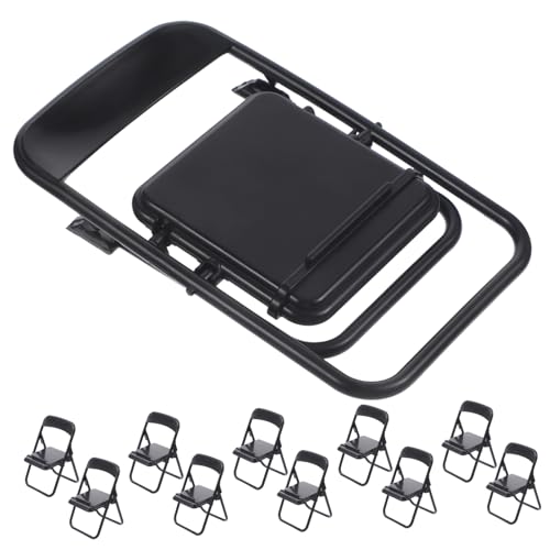 Kisangel 20 Stück MINI STUHR-förmiger Mobilfunkhalter Kleine Stuhlverzierung Puppe Inhaber bürodeko büro Dekoration praktisch Mini-Möbelverzierung Mikro-Mini-Stühle Plastik Black Kisangel 20 Stück MINI STUHR-förmiger Mobilfunkhalter Kleine Stuhlverzierung Puppe Inhaber bürodeko büro Dekoration praktisch Mini-Möbelverzierung Mikro-Mini-Stühle Plastik Black von Kisangel