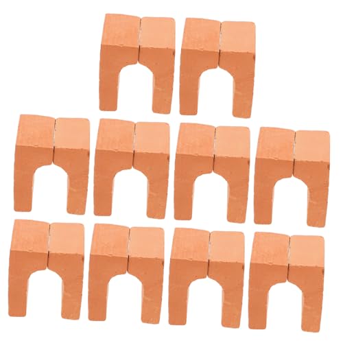 Kisangel 20 Stück Mini-Steine Zubehör für Bausteine Ziegel für draußen Bausteine für Wände gefälschter Ziegelstein Puppenhaus-Steine Miniatur-Puppenhauszubehör Ton Kisangel 20 Stück Mini-Steine Zubehör für Bausteine Ziegel für draußen Bausteine für Wände gefälschter Ziegelstein Puppenhaus-Steine Miniatur-Puppenhauszubehör Ton von Kisangel