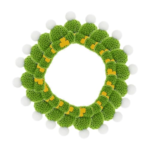 Kisangel 20 Stück Mini Wollhutschmuck Patricks Day Dekorationen kleine Strickmützen Saint Patrick DIY-Bastelornamente Mini-Hutverzierungen Puppenbastelhüte Puppenhut Garn von Kisangel