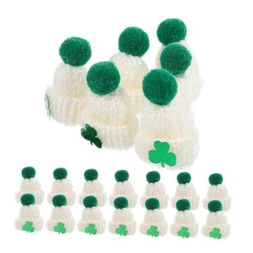 Kisangel 20 Stück Mini Wollhutschmuck Puppenhut Minihüte zum Basteln Zubehör für Minihüte Patricks Day Dekorationen entzückende Puppenhüte dekorative Strickmützen Garn Kisangel 20 Stück Mini Wollhutschmuck Puppenhut Minihüte zum Basteln Zubehör für Minihüte Patricks Day Dekorationen entzückende Puppenhüte dekorative Strickmützen Garn von Kisangel
