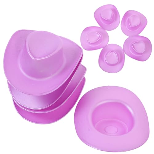 Kisangel 20 Stück Mini-cowboyhut Weiß Kuh Mini-Hut Mini -Strohhut Cowgirlhut Aus Puppe Mini-hüte Cowgirl-Hut Winzig Party Mini-westernkappen Hüte Masse Fälschung Violett Kisangel 20 Stück Mini-cowboyhut Weiß Kuh Mini-Hut Mini -Strohhut Cowgirlhut Aus Puppe Mini-hüte Cowgirl-Hut Winzig Party Mini-westernkappen Hüte Masse Fälschung Violett von Kisangel