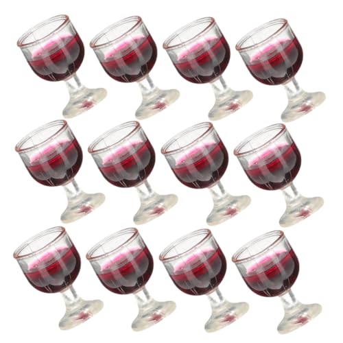 Kisangel 20 Stück Miniatur- -rotweinglas Hochzeit Kelch Party Tassen Miniaturen Stichworte Winzig Mini-Becher Minibecher Zum Basteln Mini-Cup-Modell PVC Wiederverwendbar Kisangel 20 Stück Miniatur- -rotweinglas Hochzeit Kelch Party Tassen Miniaturen Stichworte Winzig Mini-Becher Minibecher Zum Basteln Mini-Cup-Modell PVC Wiederverwendbar von Kisangel