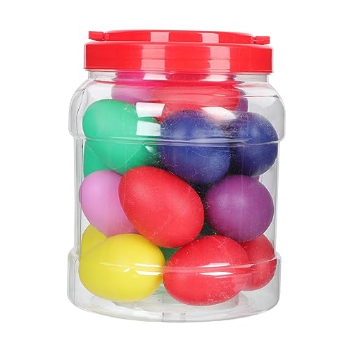 Kisangel 20 Stück Percussion Sand Egg Rassel -Musical Eierbecher Für Babys Instrumente Egg Maracas Shaker Musikalisches Eierspielzeug Maraca-Ei Plastik Zufällige Farbe Kisangel 20 Stück Percussion Sand Egg Rassel -Musical Eierbecher Für Babys Instrumente Egg Maracas Shaker Musikalisches Eierspielzeug Maraca-Ei Plastik Zufällige Farbe von Kisangel