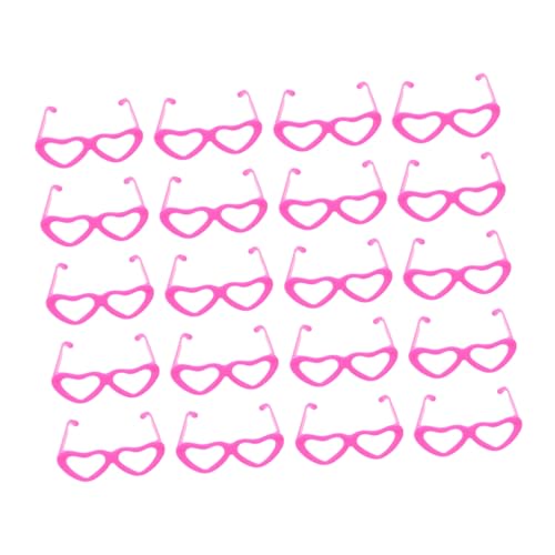 Kisangel 20 Stück Puppenbrille Mädchenpuppe Herz Mein Leben Puppenzubehör Winzige Gläser Puppe Zubehör Für Puppenkostüme Brille Puppe Mini-Brille Rosa Plastik Kisangel 20 Stück Puppenbrille Mädchenpuppe Herz Mein Leben Puppenzubehör Winzige Gläser Puppe Zubehör Für Puppenkostüme Brille Puppe Mini-Brille Rosa Plastik von Kisangel