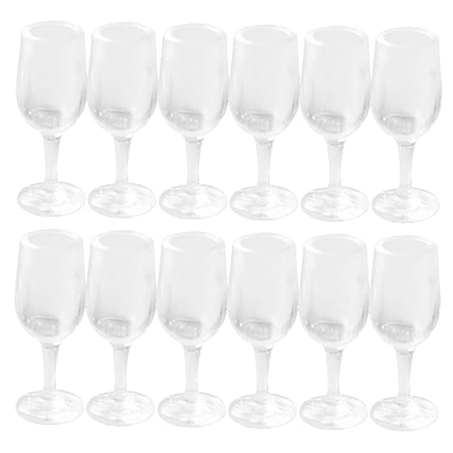 Kisangel 20 Stück Puppenhaus Zubehör Realistische Mikro Landschafts Goblets Langlebig und Farbintensiv für Miniaturdekoration von Kisangel