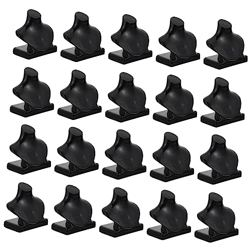 Kisangel 20 Stück Puppenkettenhalter Mini Puppenschmuck Realistisch Kettenständer Halskette Anzeige Schaufensterpuppe Zubehör Für Babypuppen Puppenzubehör Winzig Szene Black Plastik Kisangel 20 Stück Puppenkettenhalter Mini Puppenschmuck Realistisch Kettenständer Halskette Anzeige Schaufensterpuppe Zubehör Für Babypuppen Puppenzubehör Winzig Szene Black Plastik von Kisangel