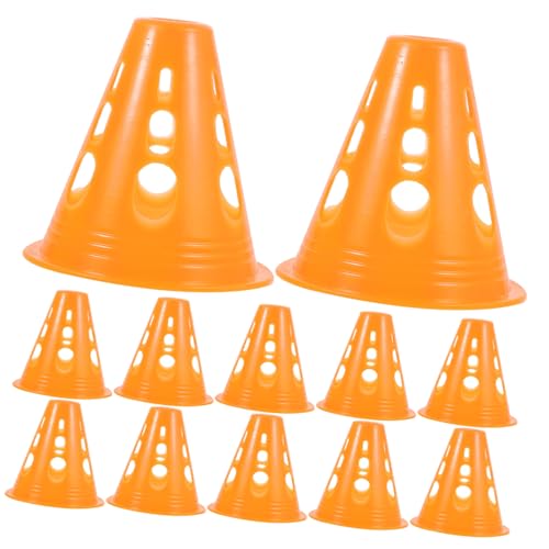 Kisangel 20 Stück Rollschuhstapel Ausbildung Zapfen Sport Sportkegel Mini -verkehrskegel Kleine Mini-Skating-markierungskegel Fußballkegel Plastik Orange Kisangel 20 Stück Rollschuhstapel Ausbildung Zapfen Sport Sportkegel Mini -verkehrskegel Kleine Mini-Skating-markierungskegel Fußballkegel Plastik Orange von Kisangel