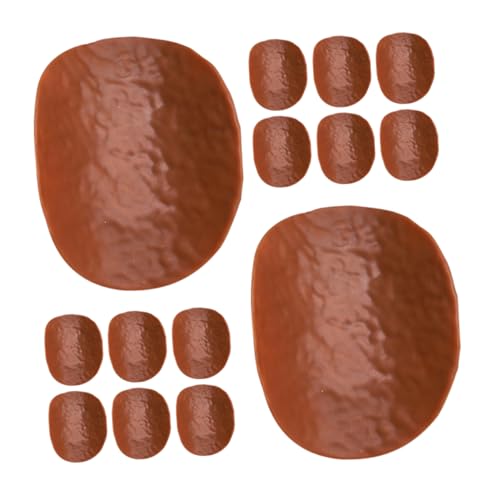 Kisangel 20 Stück Simulierte Kartoffelchips Kartoffelspielzeug Kreativer Gefälschter Hamburger Kartoffelschneider Für Pommes Gefälschte Pommes Realistisches Spielfutter Coffee PVC von Kisangel