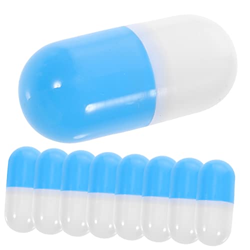 Kisangel 20 Stück Teiliges Arzt Spielset mit Blauen Kapseln Robustes Rollenspiel Zubehör für Jungen und Mädchen Fördert Kreativität und Lernspaß Beim Arzt und Spiel von Kisangel