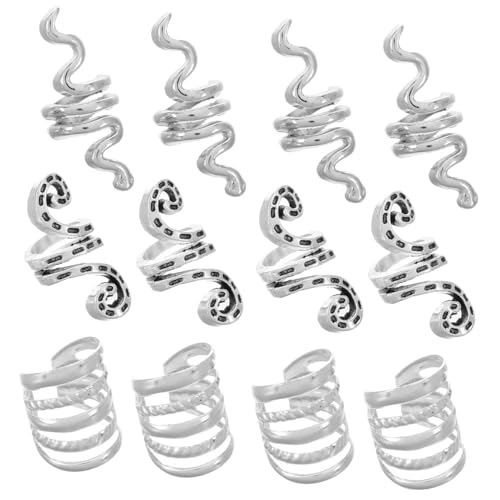 Kisangel 20 Stück Teiliges Haarschmuck für Zöpfe Verstellbare Metallringe DIY Haar Accessoires für Frauen Langlebig und Formbeständig für Partys Hochzeiten und Bühnenauftritte Kisangel 20 Stück Teiliges Haarschmuck für Zöpfe Verstellbare Metallringe DIY Haar Accessoires für Frauen Langlebig und Formbeständig für Partys Hochzeiten und Bühnenauftritte von Kisangel