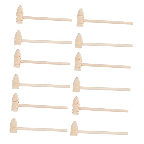 Kisangel 20 Stück Teiliges Holzlotteriemallets Hämmer für Interaktive Spielzeuge Kreativität und Hand Augen Koordination für Hammerspiel und DIY Projekte Kisangel 20 Stück Teiliges Holzlotteriemallets Hämmer für Interaktive Spielzeuge Kreativität und Hand Augen Koordination für Hammerspiel und DIY Projekte von Kisangel