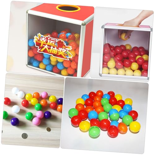 Kisangel 20 Stück Teiliges Lotteriebälle aus Robustem Kunststoff Bunte Party lotteriekugeln für Ziehungen Spiele und Dekoration Vielseitiges Entertainment zubehör für Feierlichkeiten und von Kisangel