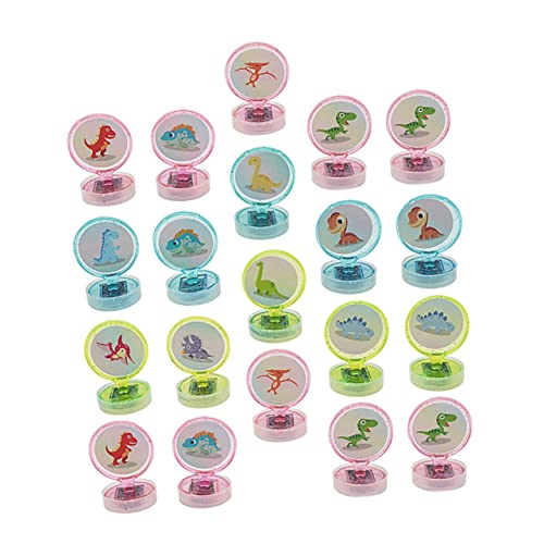 Kisangel 20 Stück Teiliges Lustige Dinosaurier Stempel für Mini Stempelspielzeug für Jungen für Geburtstagsfeiern Bastelarbeiten und Karten Umweltfreundliches Material Zufällige Farben und Kisangel 20 Stück Teiliges Lustige Dinosaurier Stempel für Mini Stempelspielzeug für Jungen für Geburtstagsfeiern Bastelarbeiten und Karten Umweltfreundliches Material Zufällige Farben und von Kisangel