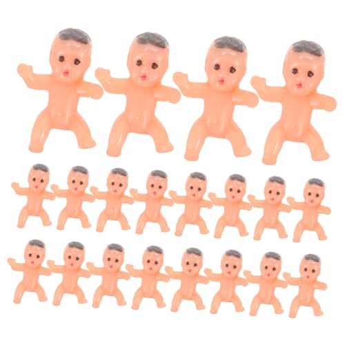 Kisangel 20 Stück Teiliges Mini Babyspielzeug Set für Babyparty Dekorationen Kunststofffiguren für Cupcake Dekoration und Kreative Bastelideen Kisangel 20 Stück Teiliges Mini Babyspielzeug Set für Babyparty Dekorationen Kunststofffiguren für Cupcake Dekoration und Kreative Bastelideen von Kisangel