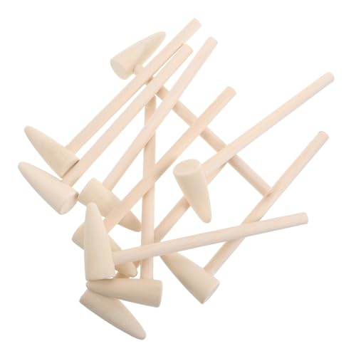 Kisangel 20 Stück Teiliges Mini Holzhammer für Kindgerechte Kleine Holzklöppel Kreatives DIY zum Hämmern und Basteln Fördert Fantasie und Gemeinsames Natürliche Holzausführung Kisangel 20 Stück Teiliges Mini Holzhammer für Kindgerechte Kleine Holzklöppel Kreatives DIY zum Hämmern und Basteln Fördert Fantasie und Gemeinsames Natürliche Holzausführung von Kisangel