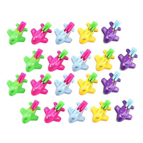 Kisangel 20 Stück Teiliges Mini Pfeifflugzeug aus Kunststoff Pädagogisches Outdoor Sicher mit Abgerundeten Kanten Farblich Sortiert zum Werfen Freien Zufällige Farbe Zufällige Farbe Kisangel 20 Stück Teiliges Mini Pfeifflugzeug aus Kunststoff Pädagogisches Outdoor Sicher mit Abgerundeten Kanten Farblich Sortiert zum Werfen Freien Zufällige Farbe Zufällige Farbe von Kisangel