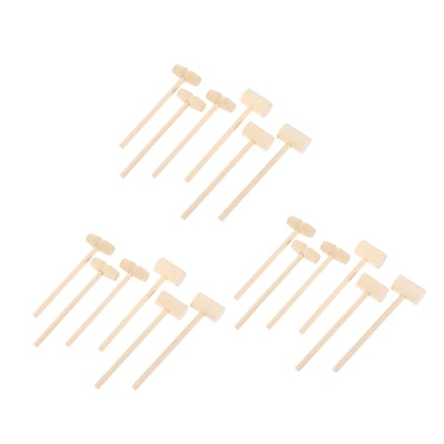 Kisangel 20 Stück Teiliges Mini holzhammer Kleine Robuste Hämmer mit Langem Griff Kinderfreundlich Glatt Vielseitig als Spielzeughammer Bauspielzeug für Mädchen und Outdoor Spiele Kisangel 20 Stück Teiliges Mini holzhammer Kleine Robuste Hämmer mit Langem Griff Kinderfreundlich Glatt Vielseitig als Spielzeughammer Bauspielzeug für Mädchen und Outdoor Spiele von Kisangel