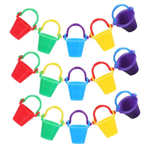 Kisangel 20 Stück Teiliges Miniatur Eimer aus Kunststoff Robuste Mini Buckets für Puppenhaus Vielseitig Einsetzbar in Strand Garten Wohnszenen Detailgetreue Miniatur Requisiten für Kisangel 20 Stück Teiliges Miniatur Eimer aus Kunststoff Robuste Mini Buckets für Puppenhaus Vielseitig Einsetzbar in Strand Garten Wohnszenen Detailgetreue Miniatur Requisiten für von Kisangel