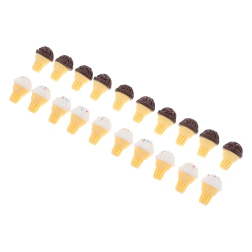 Kisangel 20 Stück Teiliges Miniatur Eiscreme Dekorationsset für Puppenhäuser Realistische DIY Zubehörteile für Kreative Szenen und Miniatur Küchenideen Kisangel 20 Stück Teiliges Miniatur Eiscreme Dekorationsset für Puppenhäuser Realistische DIY Zubehörteile für Kreative Szenen und Miniatur Küchenideen von Kisangel