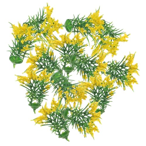 Kisangel 20 Stück Teiliges Miniatur Pflanzen Gelb Realistische Plastik dekopflanzen für Puppenhaus Mini Garten Miniatur Haus Dekoration Feine Verarbeitung Accessoires für Mini szenerien Kisangel 20 Stück Teiliges Miniatur Pflanzen Gelb Realistische Plastik dekopflanzen für Puppenhaus Mini Garten Miniatur Haus Dekoration Feine Verarbeitung Accessoires für Mini szenerien von Kisangel