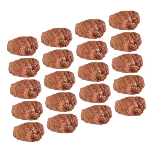 Kisangel 20 Stück Teiliges PVC Simulations Rindfleischset Realistische Steak Spielzeuge für Rollenspiele Kindgerechte Fleischmodelle zur Küchen Dekoration und Fotorequisiten Fördert von Kisangel