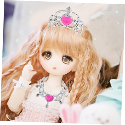 Kisangel 20 Stück Teiliges Puppen Schmuck Set Mini Halsketten und Kronen Vielseitige Puppen Accessoires Mini Doll Necklace für Mädchen Kisangel 20 Stück Teiliges Puppen Schmuck Set Mini Halsketten und Kronen Vielseitige Puppen Accessoires Mini Doll Necklace für Mädchen von Kisangel