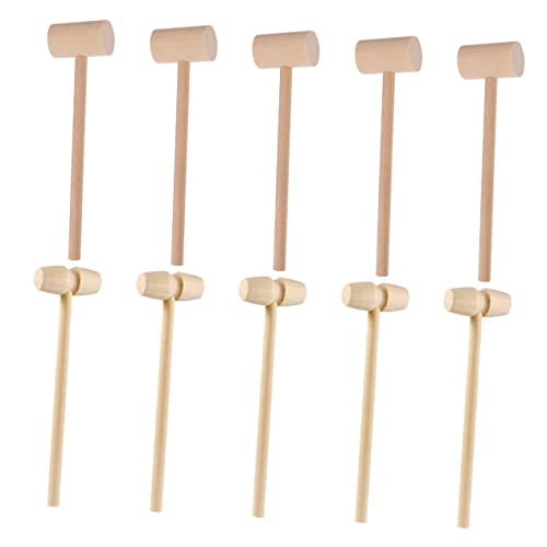 Kisangel 20 Stück Teiliges Set Holzhammer für Multifunktionale Hämmer für Meeresfrüchte DIY Projekte Schmuckherstellung und Lederhandwerk Fördert Hand Augen Koordination und Kisangel 20 Stück Teiliges Set Holzhammer für Multifunktionale Hämmer für Meeresfrüchte DIY Projekte Schmuckherstellung und Lederhandwerk Fördert Hand Augen Koordination und von Kisangel