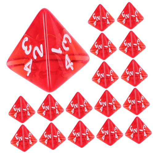 Kisangel 20 Stück Teiliges Transparente Rote Acrylwürfel mit Zahlen Leicht und Tragbar Glatte Oberfläche für Tischspiele Party Spielwürfel für Freunde und Gesellige Runden Kisangel 20 Stück Teiliges Transparente Rote Acrylwürfel mit Zahlen Leicht und Tragbar Glatte Oberfläche für Tischspiele Party Spielwürfel für Freunde und Gesellige Runden von Kisangel
