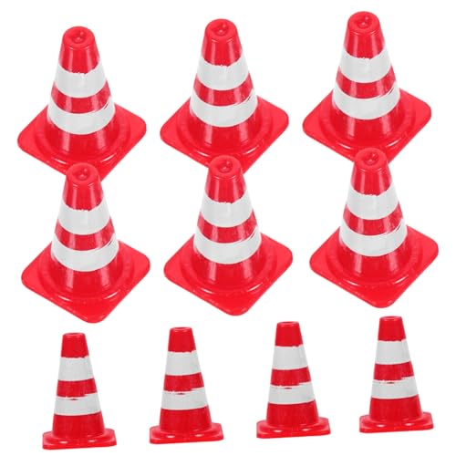 Kisangel 20 Stück Teiliges Verkehrscones für Verkehrssicherheitsmodelle für Rollenspiele und Verkehrserziehung für Sandkasten und Puppenhäuser Leuchtende Farben Leicht und Tragbar Kisangel 20 Stück Teiliges Verkehrscones für Verkehrssicherheitsmodelle für Rollenspiele und Verkehrserziehung für Sandkasten und Puppenhäuser Leuchtende Farben Leicht und Tragbar von Kisangel