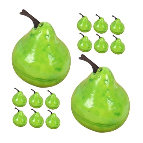 Kisangel 20 Stück künstliche Früchte Gelbe Obst Simulationsbirne lebendiges Birnenmodell gefälschte Fruchtverzierung Birnenmodelle Fotografie-Requisiten Schaum Green Kisangel 20 Stück künstliche Früchte Gelbe Obst Simulationsbirne lebendiges Birnenmodell gefälschte Fruchtverzierung Birnenmodelle Fotografie-Requisiten Schaum Green von Kisangel