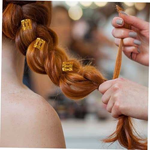 Kisangel 200 Stück Teiliges Haarmanschetten aus Metall Filigrane Dreadlock Perlen in Gold und Silber Langlebige Haarringe für Zöpfe und Dreadlocks Modischer Haarschmuck für Damen und Kisangel 200 Stück Teiliges Haarmanschetten aus Metall Filigrane Dreadlock Perlen in Gold und Silber Langlebige Haarringe für Zöpfe und Dreadlocks Modischer Haarschmuck für Damen und von Kisangel