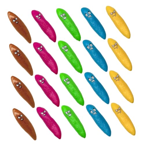 Kisangel 20Stücke Finger Schleudern Flexibles Prank für Wiederverwendbare und Sichere Materialien für Partys und Entspannendes von Kisangel