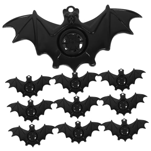 Kisangel 20Stücke Fledermaus Pfeifen Halloween Party für Kreative Musikspielzeuge und Dekoration Lustige Requisiten für Unvergessliche Feste von Kisangel