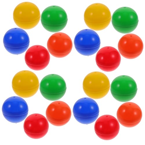 Kisangel 20Stücke Lotteriebälle Große Plastikkugeln Für Partys Tombola Und Spieltische Sicher Und Leicht Erkennbar Für Unterhaltung Und Verlosungen von Kisangel
