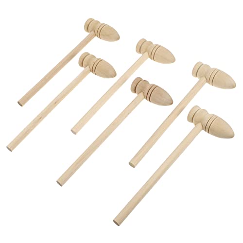 Kisangel 20Stücke Mini Holzhammer Für Sicher Und Langlebig Für Spielaktivitäten Fördert Feinmotorik Und Kreativität Kisangel 20Stücke Mini Holzhammer Für Sicher Und Langlebig Für Spielaktivitäten Fördert Feinmotorik Und Kreativität von Kisangel