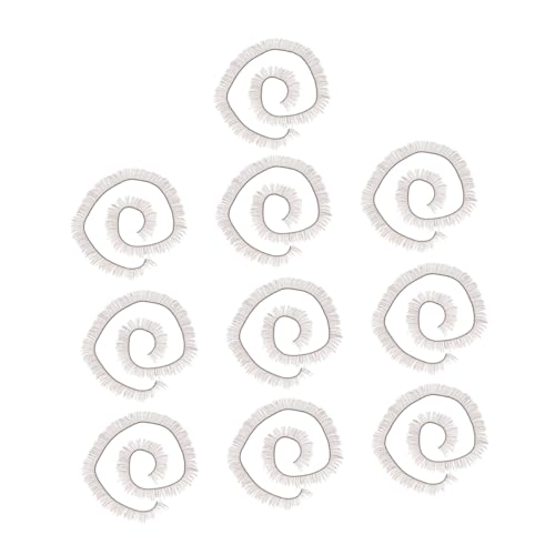 Kisangel 20Stücke Puppen Wimpern Kurze Künstliche Wimpern aus Pa und Dekoratives Zubehör für Puppen Sicher und Einfach Zuzuschneiden für DIY Puppenprojekte von Kisangel