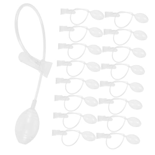 Kisangel 20Stücke Transparente für Hasenohren Hut Zubehör für DIY Projekte und Piloten Kostüme Bewegliche Ohren für Kreative Bastelideen von Kisangel