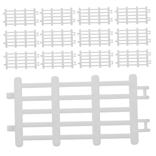 Kisangel 20Stücke Zaunmodell Für Mikrolandschaften DIY Kunststoff Zäune Für Puppenhäuser Und Kleine Für Sandtisch Dekoration Und Miniaturszenen Kisangel 20Stücke Zaunmodell Für Mikrolandschaften DIY Kunststoff Zäune Für Puppenhäuser Und Kleine Für Sandtisch Dekoration Und Miniaturszenen von Kisangel