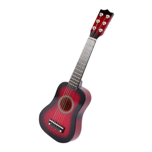 Kisangel 21 Lerngitarrenspielzeug Kleinkindspielzeug Spielzeuginstrumente Mädchengitarre Anfängergitarren Babygitarre E Gitarre Musikinstrumente Ukulele Für Aus Holz von Kisangel