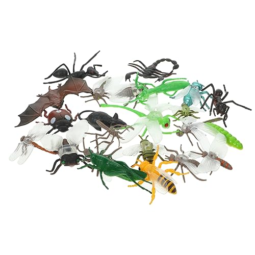 Kisangel 22 Stück Insektenspielzeug Kinderfiguren dekoratives Modell Kinderspielzeug künstliches Insekt für Insektenmodelle für den Lebenszyklus von Insekten PVC Kisangel 22 Stück Insektenspielzeug Kinderfiguren dekoratives Modell Kinderspielzeug künstliches Insekt für Insektenmodelle für den Lebenszyklus von Insekten PVC von Kisangel