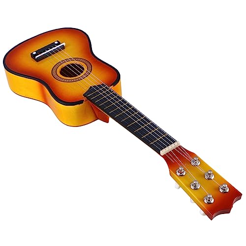 Kisangel 23 Gitarren Für Anfänger Kinderspielzeug Kleinkind Musikinstrument Akustikgitarre Babygitarre Kindergitarre Kleinkindgitarre Kindergitarre Bambus von Kisangel
