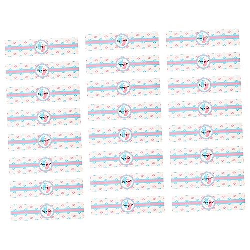 Kisangel 24 Stück Geschlecht Enthüllen Aufkleber Wasserflaschenetiketten Für Babypartys Dekorationen Für Die Babyparty Flaschenetiketten Für Partys Weiß Plastik Kisangel 24 Stück Geschlecht Enthüllen Aufkleber Wasserflaschenetiketten Für Babypartys Dekorationen Für Die Babyparty Flaschenetiketten Für Partys Weiß Plastik von Kisangel